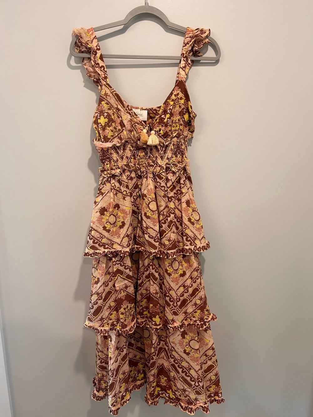 Cleobella patterned midi dress
